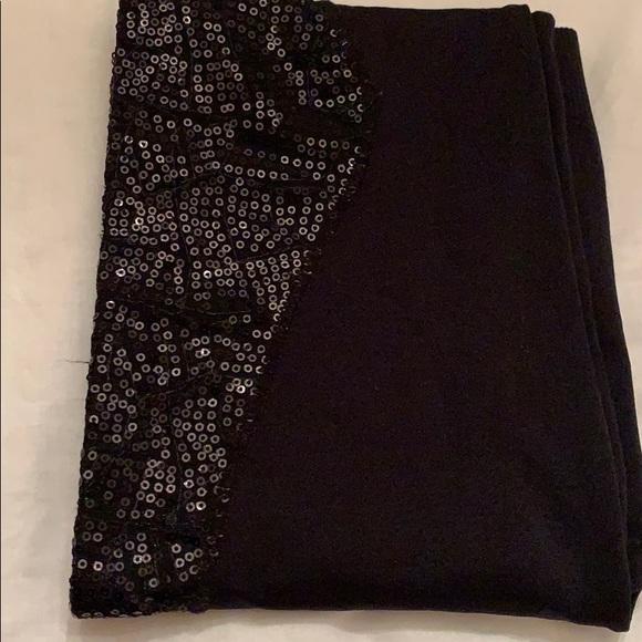 NWOT bebe black leggings with black sequins - Picture 10 of 10